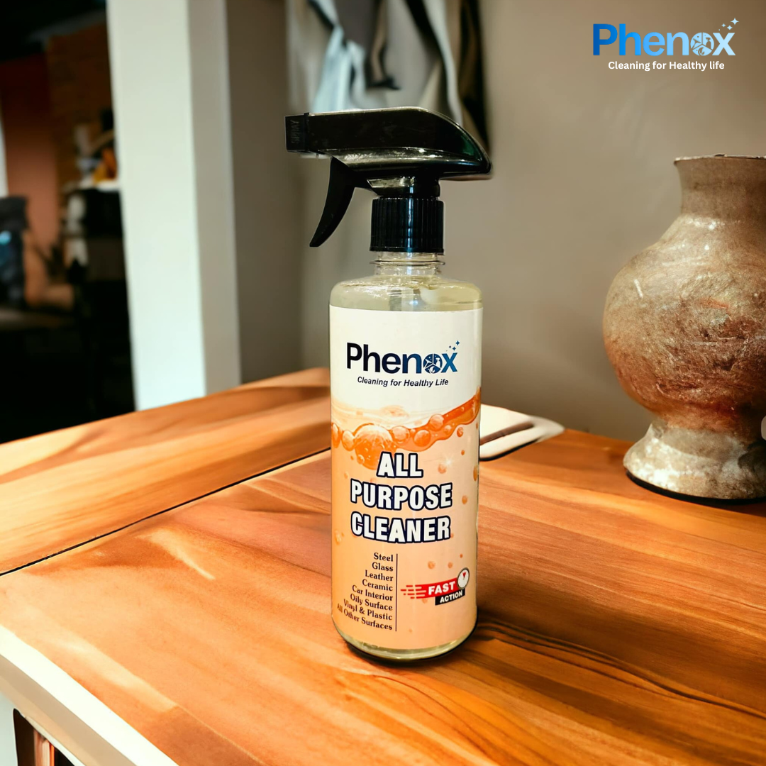 Phenox All Purpose Cleaner 500 Ml & 5 Litter Powerful Degreaser, Grease, Grime, Clearing Oil Stains