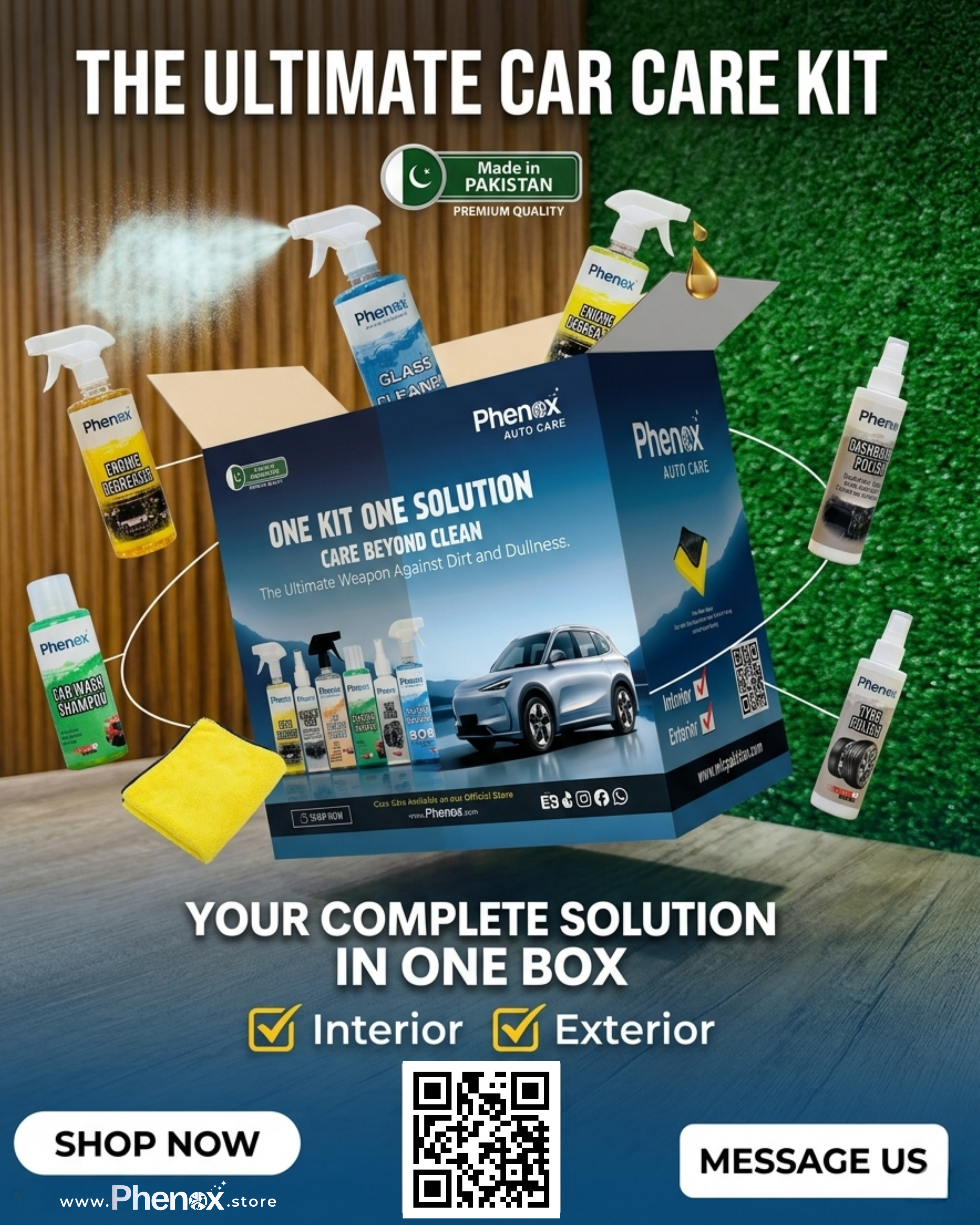 Phenex Auto Care: The Ultimate 7 -in-1 Professional Detailing Arsenal
