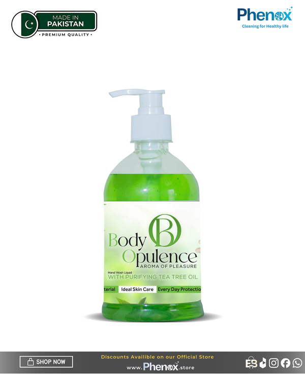 Phenox Body Opulence Hand Wash Liquid – With Purifying Tea Tree Oil 500ml & 5 Litter