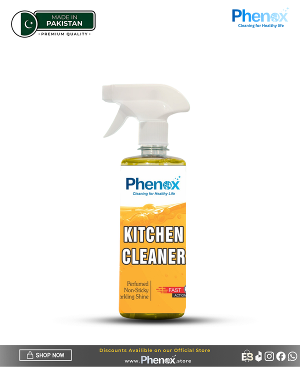 Phenox Kitchen Cleaner  500 Ml & 5 Litter Powerful Degreaser, Grease, Grime, Clearing Oil Stains